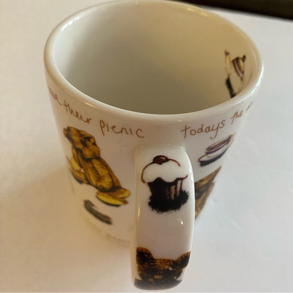 Ted tea mug Paul Cardew vintage designer. Teddy bear mug designed in England - Picture 6 of 7